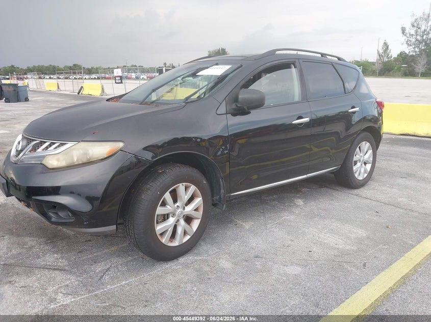 2014 Nissan Murano VIN JN8AZ1MU2EW405010 IAAI salvage auction — NORMAL WEAR, Clear (Montana), sold $375 on 2026-07-30 (photo 2)