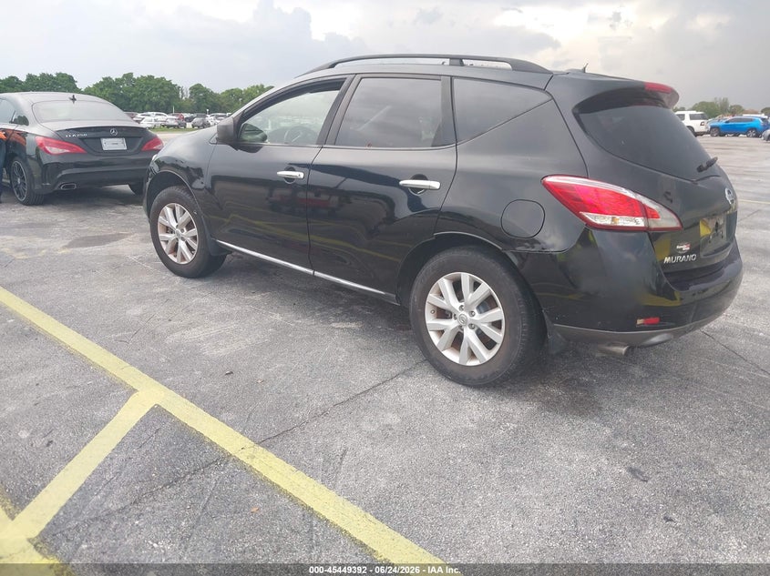 2014 Nissan Murano VIN JN8AZ1MU2EW405010 IAAI salvage auction — NORMAL WEAR, Clear (Montana), sold $375 on 2026-07-30 (photo 3)