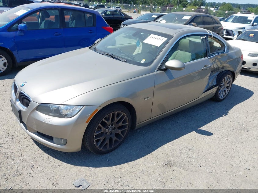 2008 BMW 3 series VIN WBAWV53518P078478 IAAI salvage auction — NORMAL WEAR, Clear (Washington), sold $475 on 2026-07-08 (photo 2)