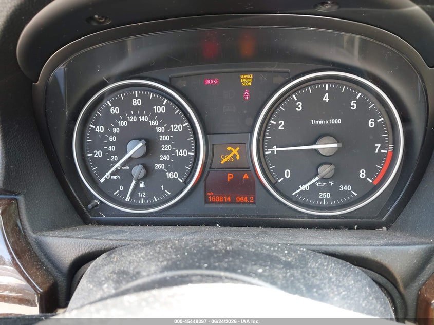 2008 BMW 3 series VIN WBAWV53518P078478 IAAI salvage auction — NORMAL WEAR, Clear (Washington), sold $475 on 2026-07-08 (photo 7)