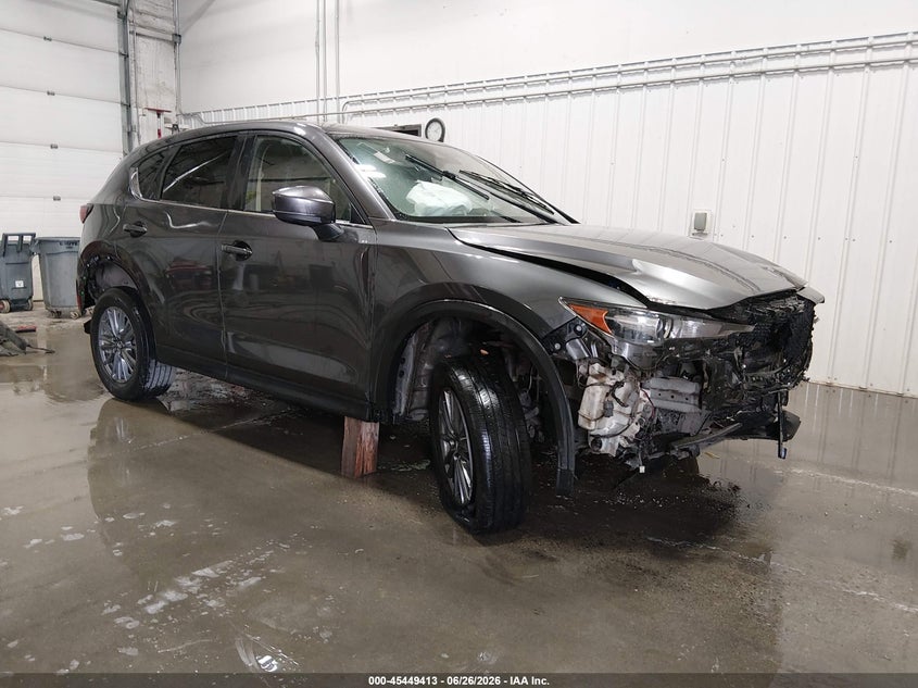2017 Mazda Cx-5 VIN JM3KFBCL1H0202342 IAAI salvage auction — FRONT & REAR, Salvage Title, sold $625 on 2026-07-31 (photo 1)