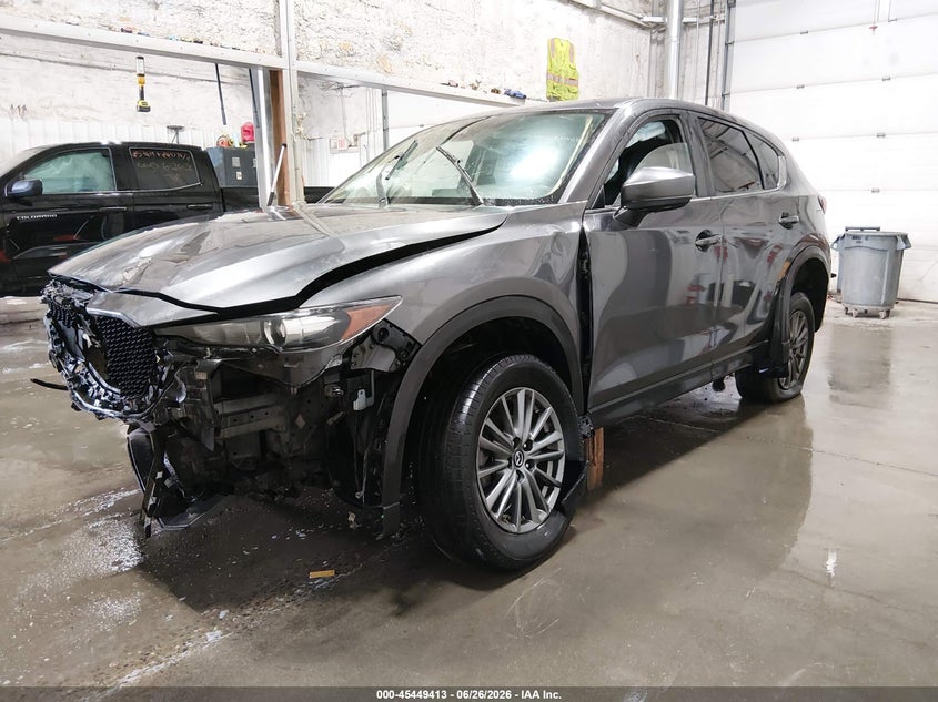 2017 Mazda Cx-5 VIN JM3KFBCL1H0202342 IAAI salvage auction — FRONT & REAR, Salvage Title, sold $625 on 2026-07-31 (photo 2)