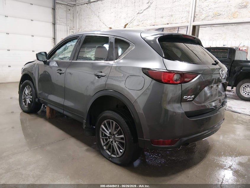 2017 Mazda Cx-5 VIN JM3KFBCL1H0202342 IAAI salvage auction — FRONT & REAR, Salvage Title, sold $625 on 2026-07-31 (photo 3)