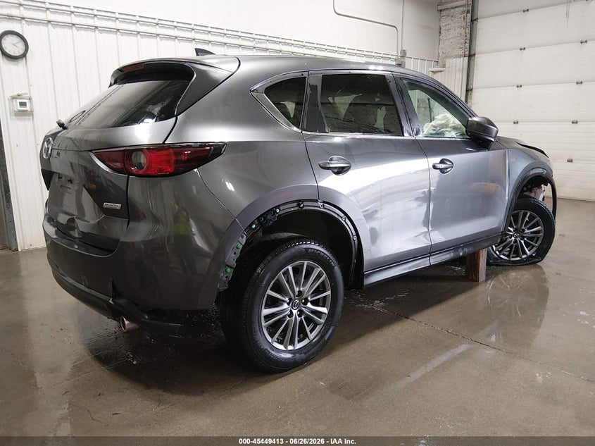 2017 Mazda Cx-5 VIN JM3KFBCL1H0202342 IAAI salvage auction — FRONT & REAR, Salvage Title, sold $625 on 2026-07-31 (photo 4)