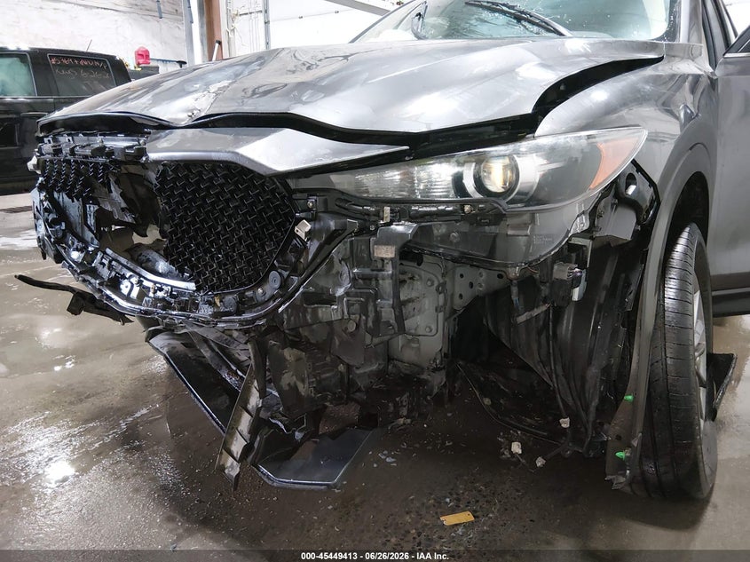 2017 Mazda Cx-5 VIN JM3KFBCL1H0202342 IAAI salvage auction — FRONT & REAR, Salvage Title, sold $625 on 2026-07-31 (photo 6)