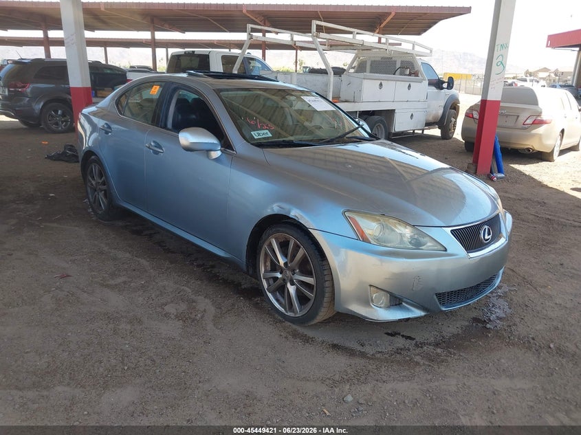 2008 Lexus Is 250 VIN JTHBK262685053855 IAAI salvage auction — NORMAL WEAR, Clear (Arizona), sold $25 on 2026-07-28 (photo 1)