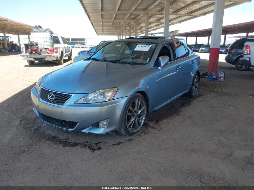 2008 Lexus Is 250 VIN JTHBK262685053855 IAAI salvage auction — NORMAL WEAR, Clear (Arizona), sold $25 on 2026-07-28 (photo 2)