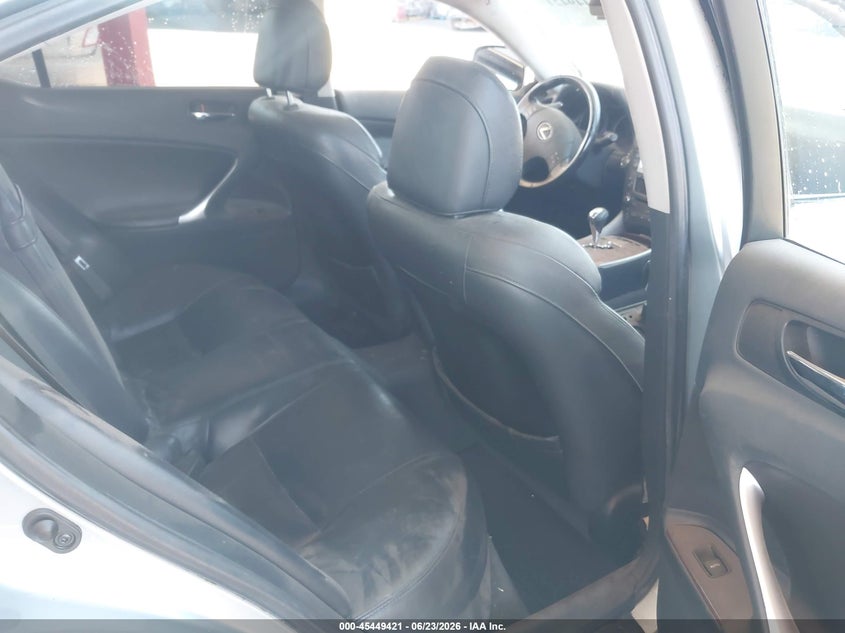 2008 Lexus Is 250 VIN JTHBK262685053855 IAAI salvage auction — NORMAL WEAR, Clear (Arizona), sold $25 on 2026-07-28 (photo 8)