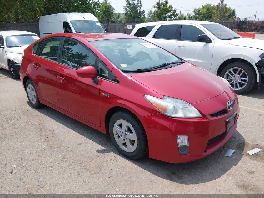 2010 Toyota Prius VIN JTDKN3DU0A0053923 IAAI salvage auction — NORMAL WEAR, Clear (Colorado), sold $2,325 on 2026-07-07 (photo 1)