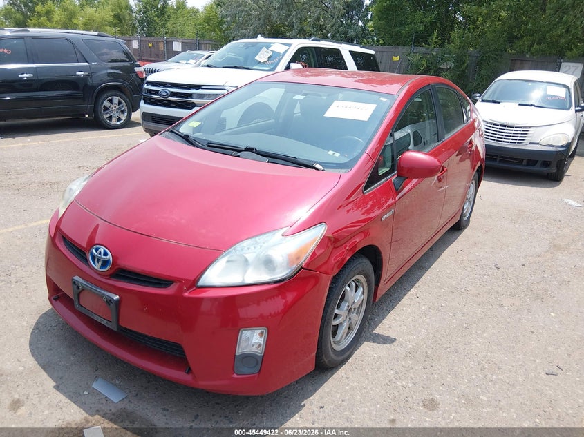 2010 Toyota Prius VIN JTDKN3DU0A0053923 IAAI salvage auction — NORMAL WEAR, Clear (Colorado), sold $2,325 on 2026-07-07 (photo 2)