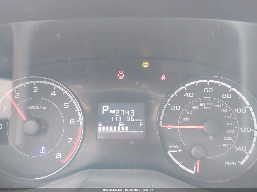 2019 Subaru Xv VIN JF2GTACC0K8384627 IAAI salvage auction — FRONT END, Salvage Title, sold $3,000 on 2026-07-14 (photo 7)
