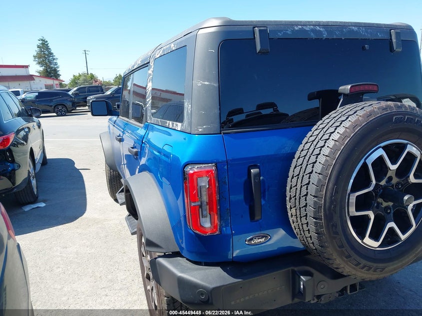 2024 Ford Bronco VIN 1FMEE2BP2RLA43601 IAAI salvage auction — LEFT & RIGHT, Salvage (Maryland), sold $14,275 on 2026-07-09 (photo 3)