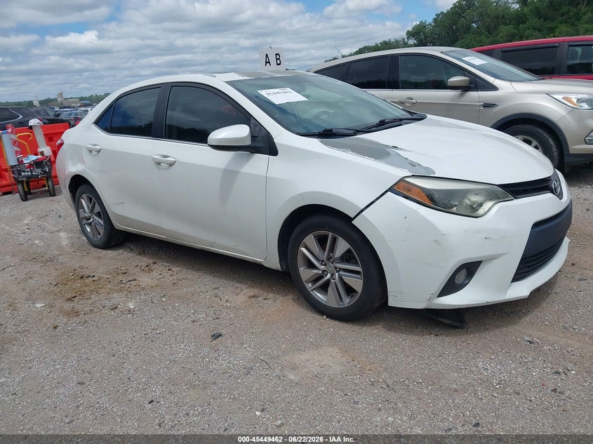 2014 Toyota Corolla VIN 5YFBPRHE3EP036089 IAAI salvage auction — NORMAL WEAR, Clear (Missouri), sold $2,600 on 2026-07-22 (photo 1)