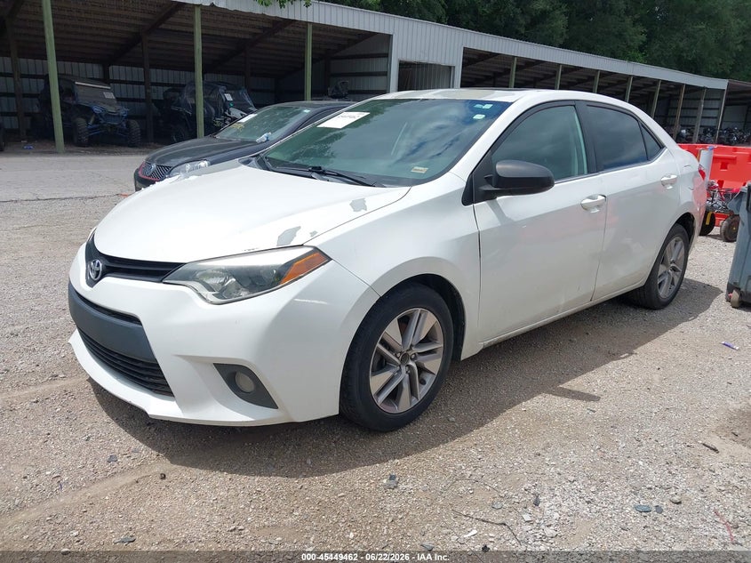 2014 Toyota Corolla VIN 5YFBPRHE3EP036089 IAAI salvage auction — NORMAL WEAR, Clear (Missouri), sold $2,600 on 2026-07-22 (photo 2)