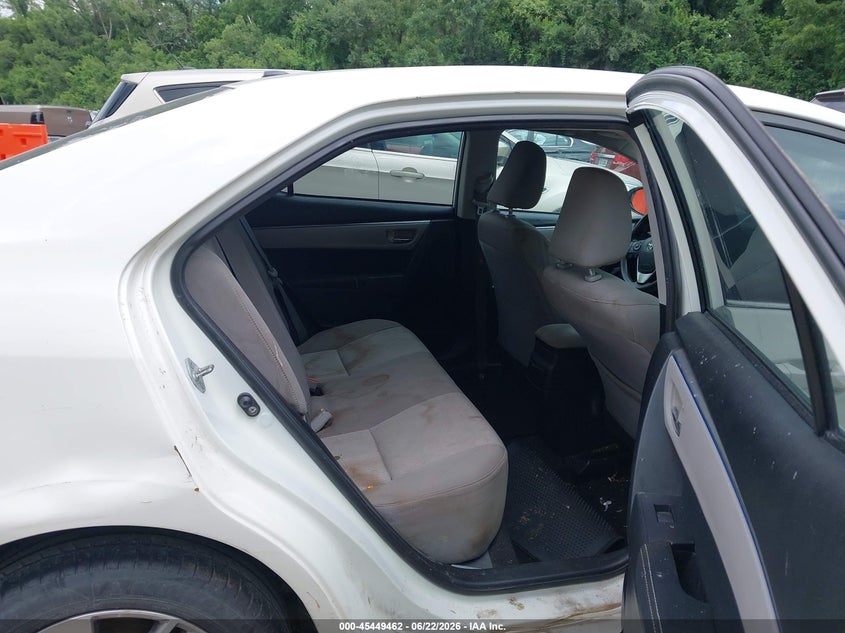 2014 Toyota Corolla VIN 5YFBPRHE3EP036089 IAAI salvage auction — NORMAL WEAR, Clear (Missouri), sold $2,600 on 2026-07-22 (photo 8)