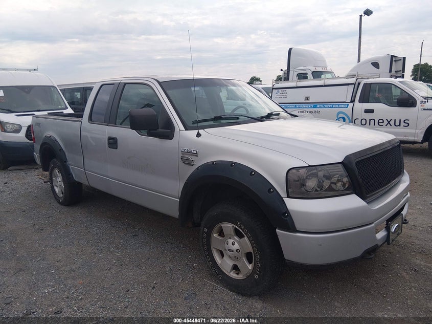 2006 Ford F-150 VIN 1FTRX14W06FB15095 IAAI salvage auction — NORMAL WEAR, Clear (Pennsylvania), sold $600 on 2026-07-11 (photo 1)