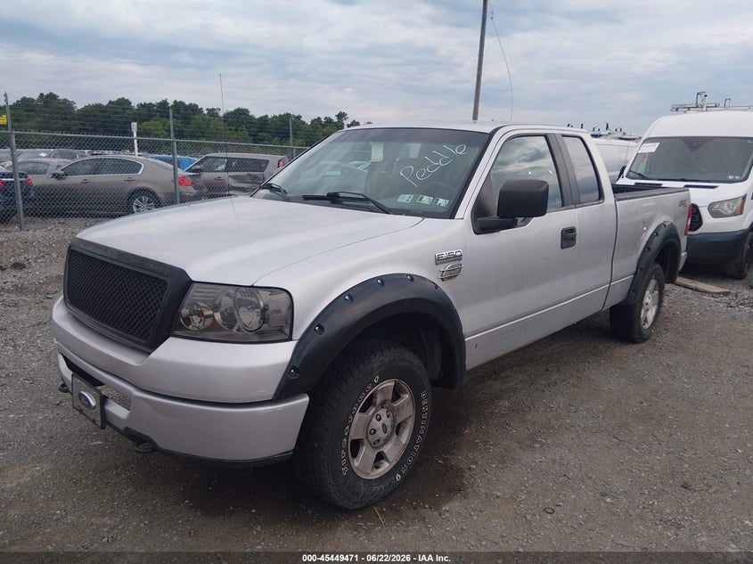 2006 Ford F-150 VIN 1FTRX14W06FB15095 IAAI salvage auction — NORMAL WEAR, Clear (Pennsylvania), sold $600 on 2026-07-11 (photo 2)