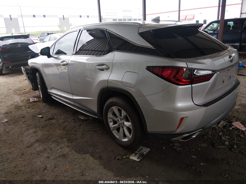 2016 Lexus Rx VIN 2T2ZZMCA9GC027735 IAAI salvage auction — FRONT END, Salvage (Texas), sold $8,100 on 2026-07-28 (photo 3)