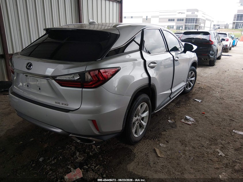 2016 Lexus Rx VIN 2T2ZZMCA9GC027735 IAAI salvage auction — FRONT END, Salvage (Texas), sold $8,100 on 2026-07-28 (photo 4)