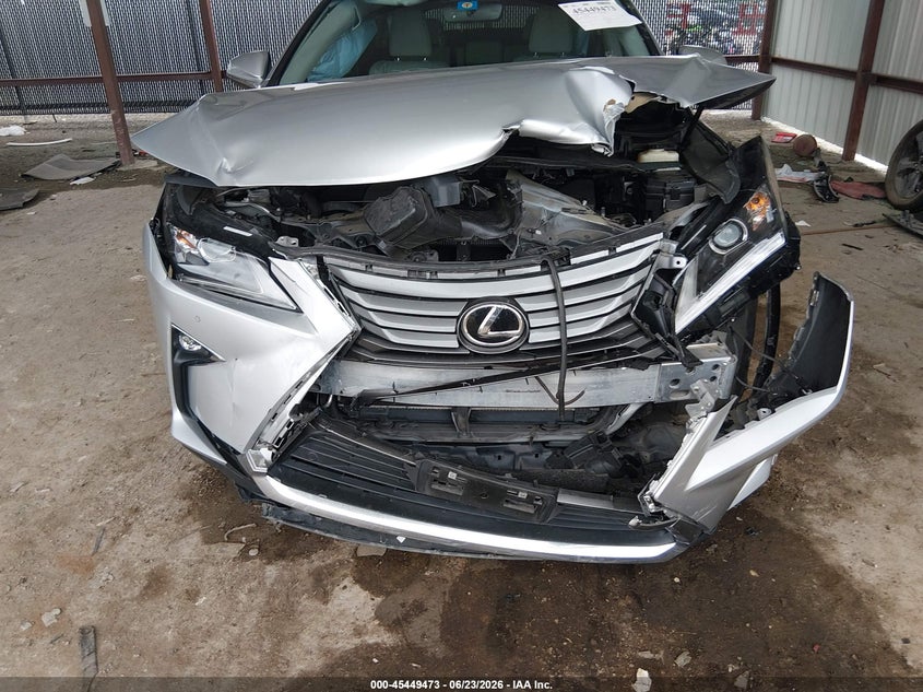2016 Lexus Rx VIN 2T2ZZMCA9GC027735 IAAI salvage auction — FRONT END, Salvage (Texas), sold $8,100 on 2026-07-28 (photo 6)