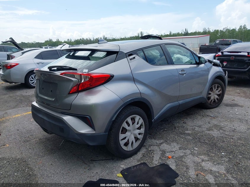 2019 Toyota C-hr VIN NMTKHMBX7KR077756 IAAI salvage auction — FRONT END, Salvage Title, sold $3,775 on 2026-07-13 (photo 4)