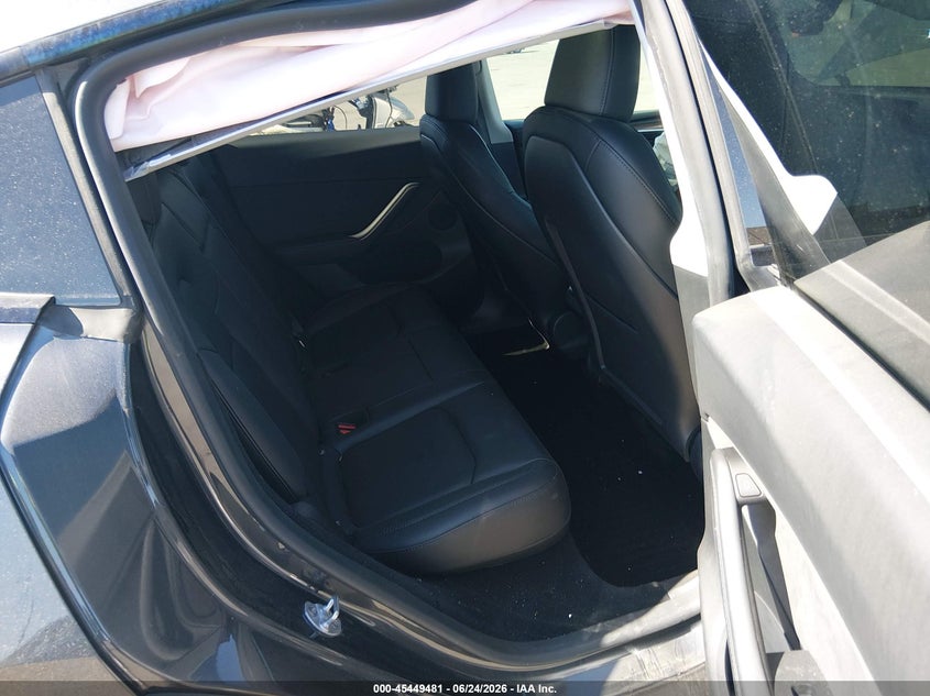 2024 Tesla Model y VIN 7SAYGDEE1RF183324 IAAI salvage auction — FRONT END, Salvage (California), sold $8,900 on 2026-08-02 (photo 8)