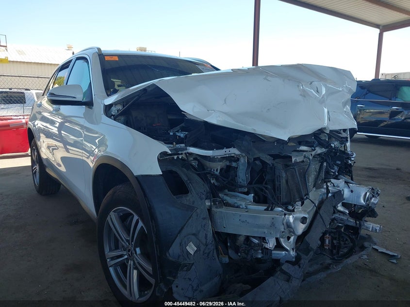 2021 Mercedes-benz Glc VIN W1N0G8DB6MV284712 IAAI salvage auction — BIO HAZARD, Salvage (California), sold $925 on 2026-07-28 (photo 1)