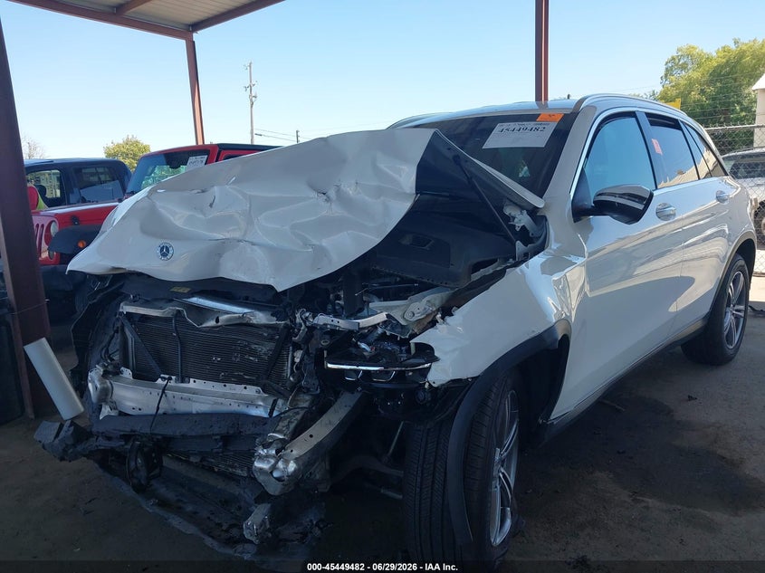 2021 Mercedes-benz Glc VIN W1N0G8DB6MV284712 IAAI salvage auction — BIO HAZARD, Salvage (California), sold $925 on 2026-07-28 (photo 2)