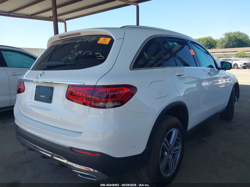 2021 Mercedes-benz Glc VIN W1N0G8DB6MV284712 IAAI salvage auction — BIO HAZARD, Salvage (California), sold $925 on 2026-07-28 (photo 4)