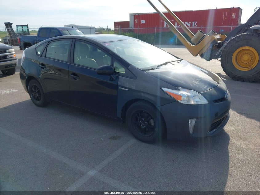 2013 Toyota Prius VIN JTDKN3DU8D1732837 IAAI salvage auction — SIDE, Salvage Title, sold $525 on 2026-07-30 (photo 1)