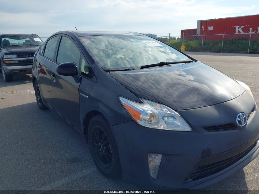 2013 Toyota Prius VIN JTDKN3DU8D1732837 IAAI salvage auction — SIDE, Salvage Title, sold $525 on 2026-07-30 (photo 6)