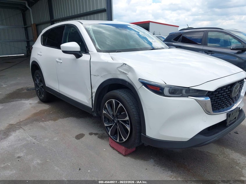 2022 Mazda Cx-5 VIN JM3KFBDM9N1588361 IAAI salvage auction — RIGHT FRONT, Salvage (Nebraska), sold $8,200 on 2026-07-30 (photo 6)