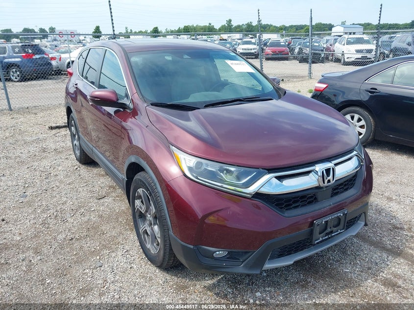 2018 Honda Cr-v VIN 7FARW2H82JE103388 IAAI salvage auction — NORMAL WEAR, Clear (Illinois), sold $6,200 on 2026-07-08 (photo 1)