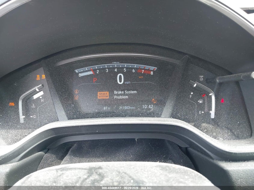 2018 Honda Cr-v VIN 7FARW2H82JE103388 IAAI salvage auction — NORMAL WEAR, Clear (Illinois), sold $6,200 on 2026-07-08 (photo 7)
