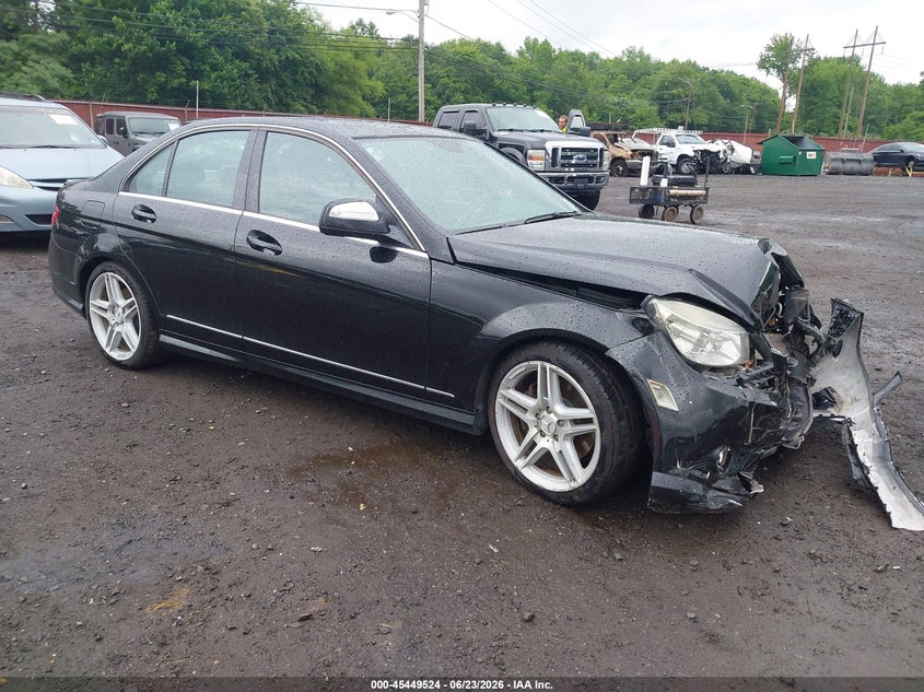 2009 Mercedes-benz C-klasse VIN WDDGF56X69R046591 IAAI salvage auction — FRONT END, Salvage (Idaho), sold $25 on 2026-07-22 (photo 1)