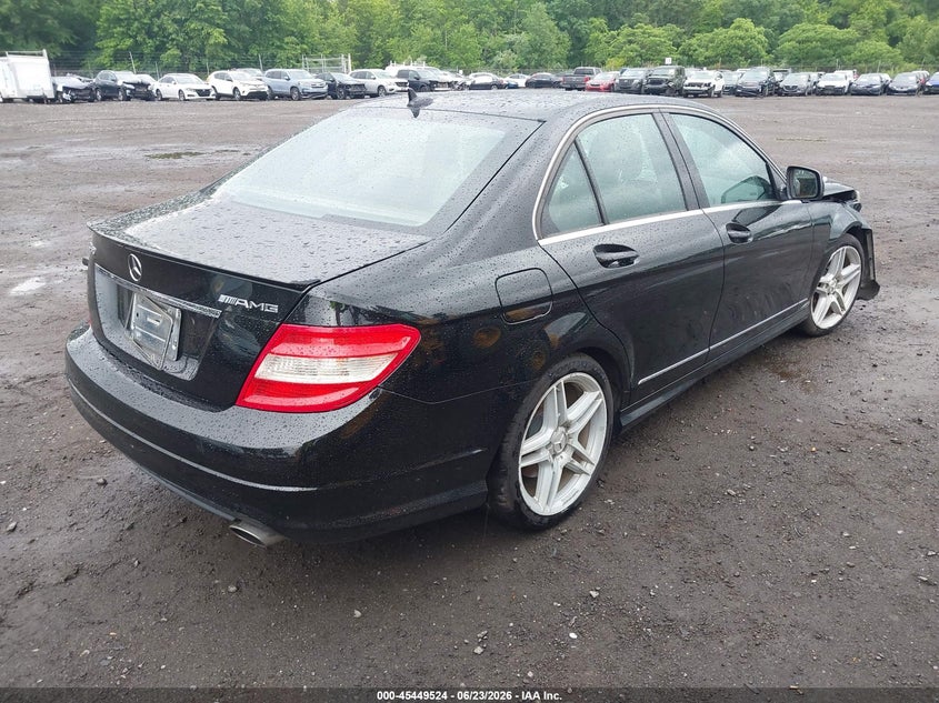 2009 Mercedes-benz C-klasse VIN WDDGF56X69R046591 IAAI salvage auction — FRONT END, Salvage (Idaho), sold $25 on 2026-07-22 (photo 4)