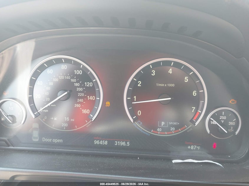 2014 BMW 5er VIN WBAKP9C56ED693167 IAAI salvage auction — FRONT END, Salvage Title, sold $2,900 on 2026-07-16 (photo 7)