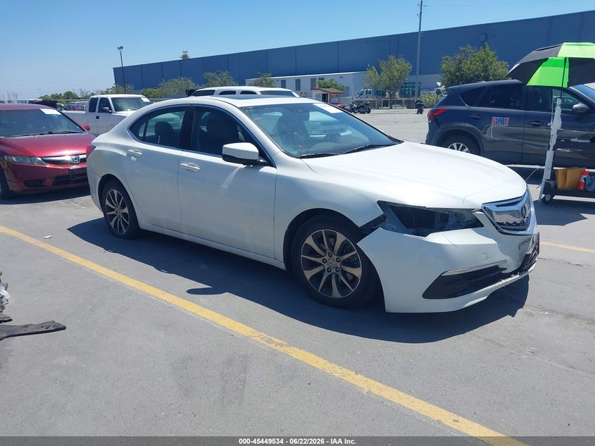 2016 Acura Tlx VIN 19UUB1F53GA006613 IAAI salvage auction — FRONT END, Salvage Title, sold $1,750 on 2026-07-19 (photo 1)