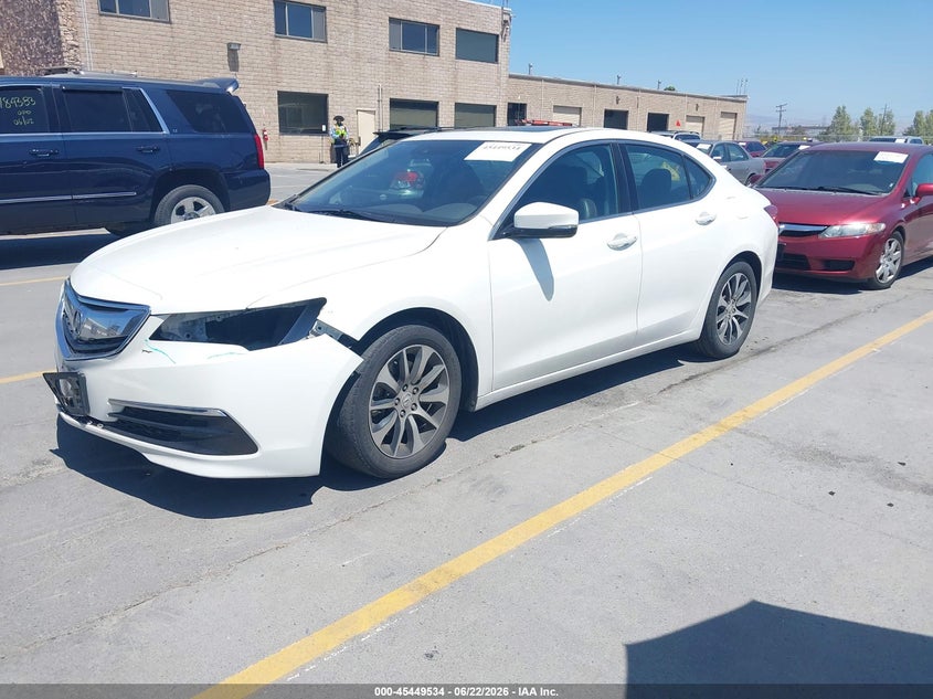 2016 Acura Tlx VIN 19UUB1F53GA006613 IAAI salvage auction — FRONT END, Salvage Title, sold $1,750 on 2026-07-19 (photo 2)