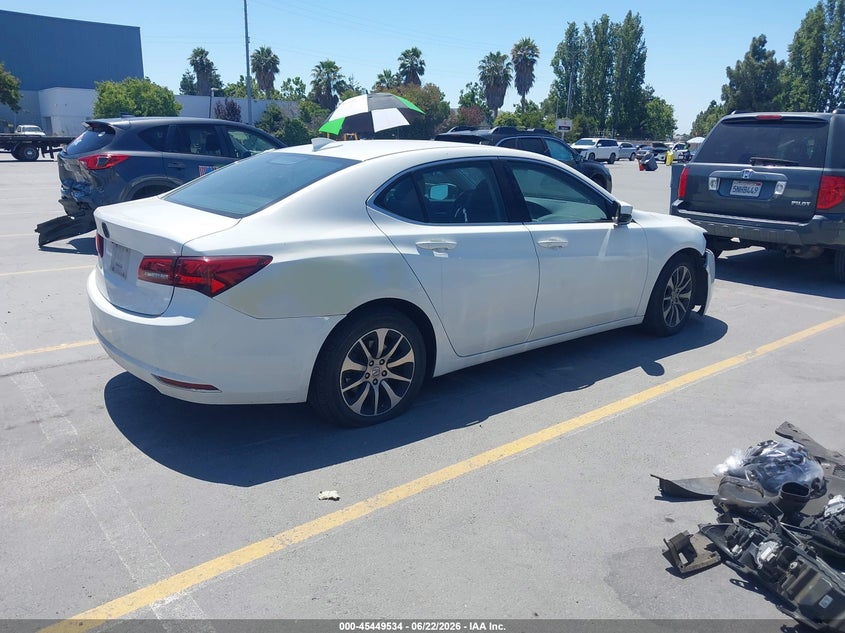 2016 Acura Tlx VIN 19UUB1F53GA006613 IAAI salvage auction — FRONT END, Salvage Title, sold $1,750 on 2026-07-19 (photo 4)