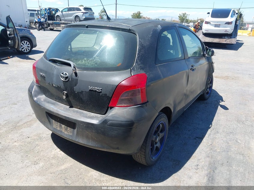 2008 Toyota Yaris VIN JTDJT923785164433 IAAI salvage auction — FRONT END, Salvage (California), sold $350 on 2026-07-23 (photo 4)