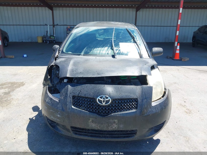 2008 Toyota Yaris VIN JTDJT923785164433 IAAI salvage auction — FRONT END, Salvage (California), sold $350 on 2026-07-23 (photo 6)