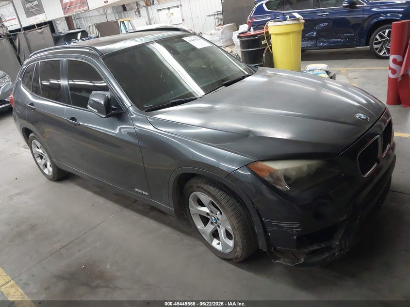 2015 BMW X1 VIN WBAVM1C59FV316772 IAAI salvage auction — UNKNOWN, Salvage Title, sold $25 on 2026-07-28 (photo 1)