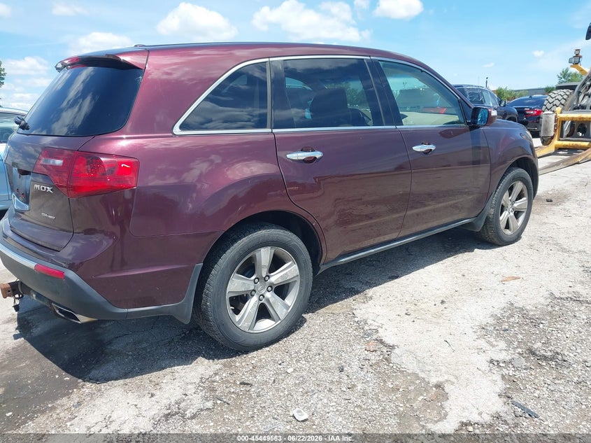 2010 Acura Mdx VIN 2HNYD2H29AH509259 IAAI salvage auction — NORMAL WEAR, Clear (Wisconsin), sold $600 on 2026-07-20 (photo 4)