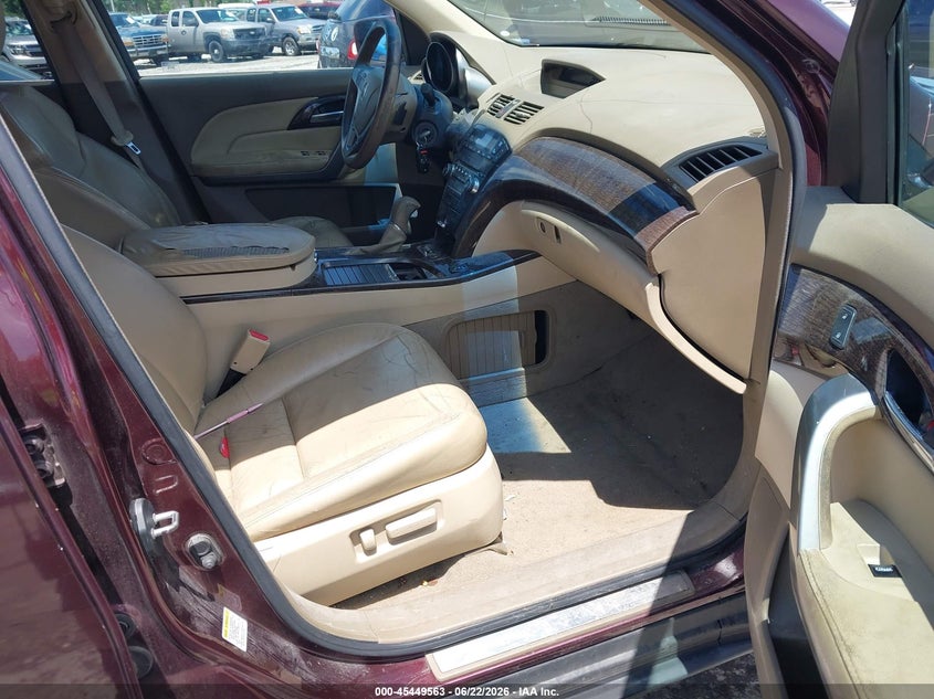 2010 Acura Mdx VIN 2HNYD2H29AH509259 IAAI salvage auction — NORMAL WEAR, Clear (Wisconsin), sold $600 on 2026-07-20 (photo 5)