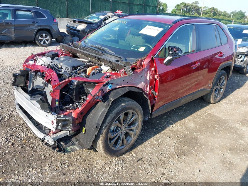 2025 Toyota Rav 4 VIN JTMRWRFV2SD315410 IAAI salvage auction — FRONT END, Mv-907A (New York), sold $14,400 on 2026-07-14 (photo 2)