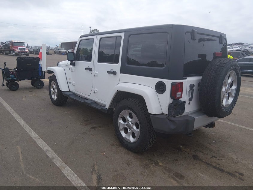 2013 Jeep Wrangler / VIN 1C4HJWEG6DL557573 IAAI salvage auction — FRONT END, Salvage Title, sold $4,250 on 2026-07-25 (photo 3)