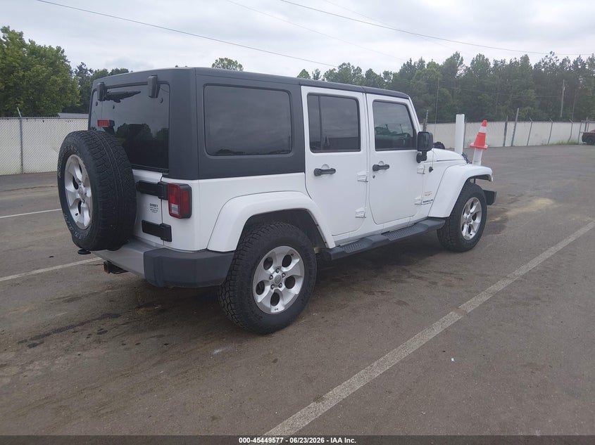 2013 Jeep Wrangler / VIN 1C4HJWEG6DL557573 IAAI salvage auction — FRONT END, Salvage Title, sold $4,250 on 2026-07-25 (photo 4)