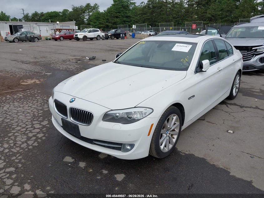 2013 BMW 5er VIN WBAXH5C56DD107299 IAAI salvage auction — UNKNOWN, Mv-907A (New York), sold $1,250 on 2026-07-28 (photo 6)