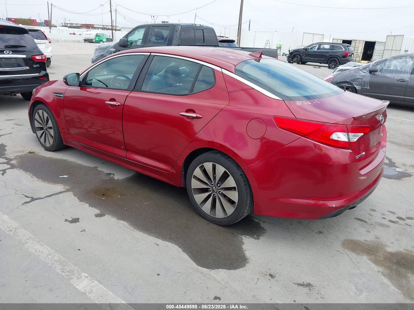 2011 Kia Optima VIN KNAGR4A69B5086068 IAAI salvage auction — FRONT END, Salvage (California), sold $850 on 2026-07-22 (photo 3)